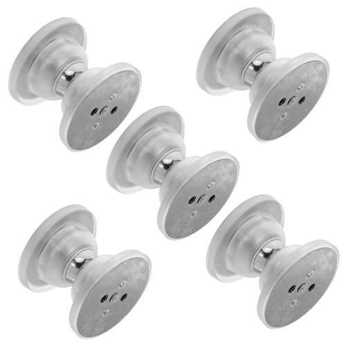 Hohopeti 5 Sätze Magnetische Gummi Türstopper mit Doppelseitigem Kleber Geräuschloser Türpuffer Weicher Türfang Antikollisionssicherer Türhalter für Zuhause Büro Wohnmobil und Camper von Hohopeti