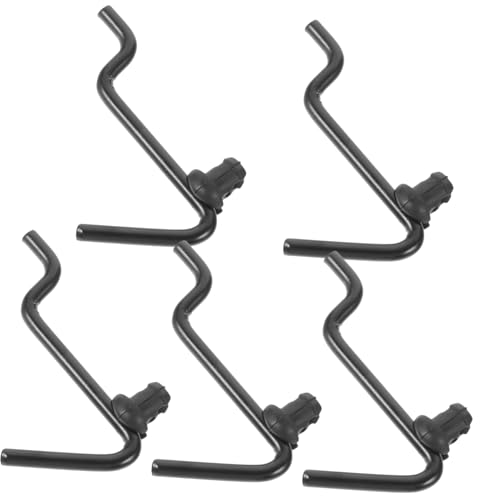 Hohopeti 5 Stück J haken Pegboard Haken aus Robustem Schwarz für Werkstatt Garage Schmuck und Kleinwerkzeuge Sicherer Halt bis Lochwänden Langlebig und Tragfähig Hohopeti 5 Stück J haken Pegboard Haken aus Robustem Schwarz für Werkstatt Garage Schmuck und Kleinwerkzeuge Sicherer Halt bis Lochwänden Langlebig und Tragfähig von Hohopeti