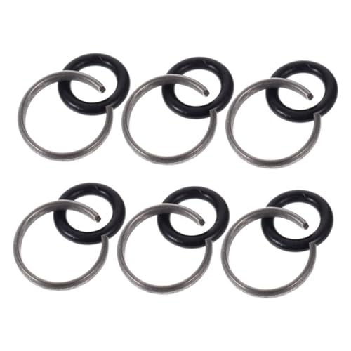 Hohopeti 6 Sätze Teiliges Impact Wrench O Ring aus Robustem Gummi Hochfeste Haltering Werkzeuge mit Langlebigem Dichtungsring Passend für Schlagschrauber zur Einfachen Wartung und Ersatz Hohopeti 6 Sätze Teiliges Impact Wrench O Ring aus Robustem Gummi Hochfeste Haltering Werkzeuge mit Langlebigem Dichtungsring Passend für Schlagschrauber zur Einfachen Wartung und Ersatz von Hohopeti