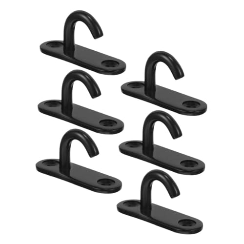 Hohopeti 6 Stück Teiliges Edelstahl Deckenhaken mit U haken und Augplatte Vielseitig für Wand Decke Tür Robust und Belastbar für Garten Outdoor Befestigung Hohopeti 6 Stück Teiliges Edelstahl Deckenhaken mit U haken und Augplatte Vielseitig für Wand Decke Tür Robust und Belastbar für Garten Outdoor Befestigung von Hohopeti