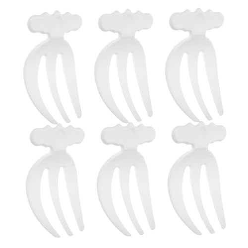 Hohopeti 6 Stück Teiliges Set Salatgabeln aus Kunststoff mit Dreizinkigem Design Vielseitige Salat Claws zum Mischen und Servieren von Obst und Gemüse Einfach zu Reinigen Geeignet für Hohopeti 6 Stück Teiliges Set Salatgabeln aus Kunststoff mit Dreizinkigem Design Vielseitige Salat Claws zum Mischen und Servieren von Obst und Gemüse Einfach zu Reinigen Geeignet für von Hohopeti