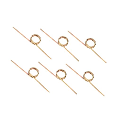 Hohopeti 6 Stück Teiliges Verstellbare Metall torsionsfedern für Mülleimerdeckel Heavy Duty Ersatzfeder für Abfalleimer Langlebige Einfach zu Installierende Feder zur Unterstützung von von Hohopeti