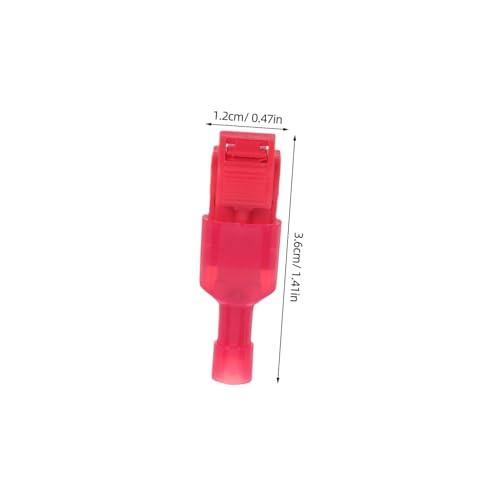 Hohopeti 60 Paare Tap Schnellverbinder für Kabel Isolierte T-form Steckverbinder Kompatibel mit Mm² Draht Langlebige Kunststoffklemmen Zeitsparende Steckanschlüsse für Lautsprecher von Hohopeti