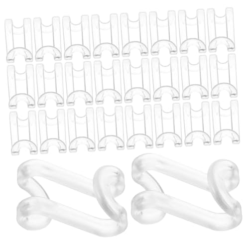 Hohopeti 60 Stück Kleiderbügel Verbinder Haken aus Robustem Stapelbar und Platzsparend für Wohnung Büro und Schrankorganisation Hohopeti 60 Stück Kleiderbügel Verbinder Haken aus Robustem Stapelbar und Platzsparend für Wohnung Büro und Schrankorganisation von Hohopeti