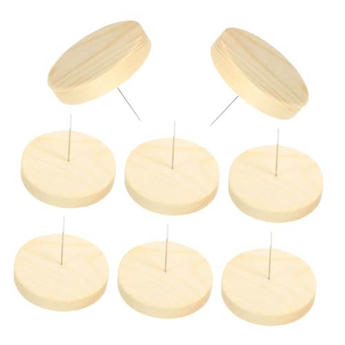 Hohopeti 8 Stück Teiliges Filzpuppenständer mit Holzsockel Stabiles Nadelfilz doll Display Praktischer Puppenhalter für Handarbeit Kleine für Tisch Vitrinenpräsentation von Hohopeti