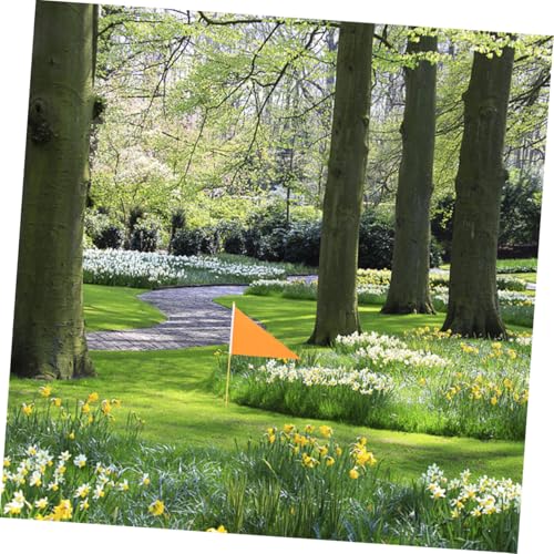 Hohopeti 8 Stück Teiliges Leuchtend Orangefarbene Dreieckige Markierungsfähnchen mit Robusten Bambusstäben für Garten Grünfläche Baustelle Klaren Kennzeichnung und Sichtbarkeit im Freien Hohopeti 8 Stück Teiliges Leuchtend Orangefarbene Dreieckige Markierungsfähnchen mit Robusten Bambusstäben für Garten Grünfläche Baustelle Klaren Kennzeichnung und Sichtbarkeit im Freien von Hohopeti