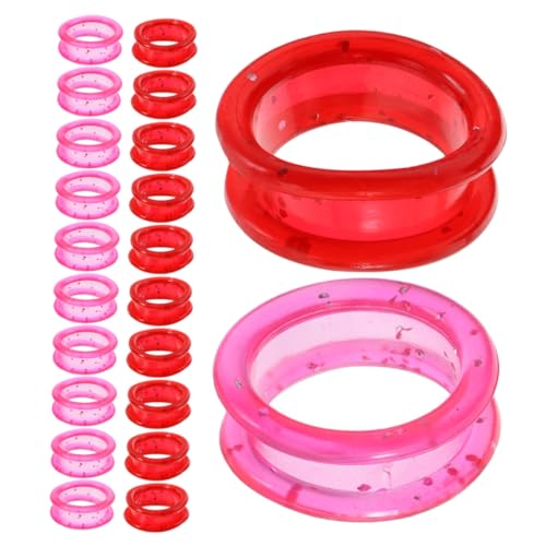 Hohopeti 80 Stück Gummi Scherenfinger Ringe Rutschfeste Flexible und Bequeme Fingerschutzringe für Haustierpflege Scheren Verstellbare Passform für Verbesserten Griff und Handkomfort Hohopeti 80 Stück Gummi Scherenfinger Ringe Rutschfeste Flexible und Bequeme Fingerschutzringe für Haustierpflege Scheren Verstellbare Passform für Verbesserten Griff und Handkomfort von Hohopeti