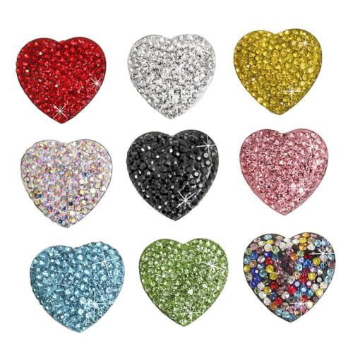 Hohopeti 9 Stück Teiliges Herz Kristall Kühlschrankmagnete Kreative für Whiteboard und Küchentür Bunte Dekoration für Zuhause Büro Restaurant Memo Bilderhalter Hohopeti 9 Stück Teiliges Herz Kristall Kühlschrankmagnete Kreative für Whiteboard und Küchentür Bunte Dekoration für Zuhause Büro Restaurant Memo Bilderhalter von Hohopeti