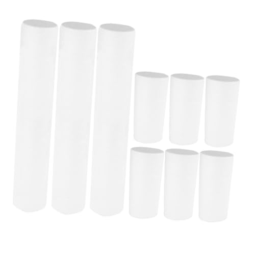 Hohopeti 9 Stück Teiliges Weiße Schaumstoffzylinder aus Polystyrol Stabile Modellierzylinder für Leicht und Sicher Vielseitig für DIY Basteln Malen Dekorative Dekorationen und Frühkindliche Hohopeti 9 Stück Teiliges Weiße Schaumstoffzylinder aus Polystyrol Stabile Modellierzylinder für Leicht und Sicher Vielseitig für DIY Basteln Malen Dekorative Dekorationen und Frühkindliche von Hohopeti