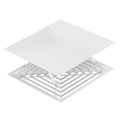 Hohopeti Air Conditioning Wind Deflector Quadratisches Luftleitblech für Deckenventil Zentrale Klimaanlage Kompatibel Langlebig Leicht zu Reinigen Minimalistisches Design Weiß Hohopeti Air Conditioning Wind Deflector Quadratisches Luftleitblech für Deckenventil Zentrale Klimaanlage Kompatibel Langlebig Leicht zu Reinigen Minimalistisches Design Weiß von Hohopeti