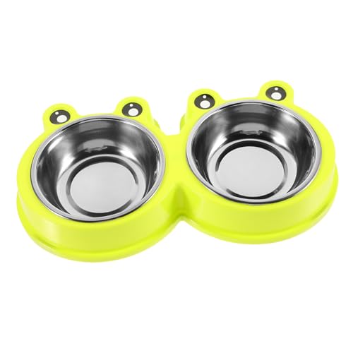 Hohopeti Anti Rutsch Futternapf Doppelnapf für Kleine Katzen und Hunde Langsames Fressen Abnehmbar und Leicht zu Reinigen Langlebiger und Sicherer Fress Trinknapf für Haustiere Hohopeti Anti Rutsch Futternapf Doppelnapf für Kleine Katzen und Hunde Langsames Fressen Abnehmbar und Leicht zu Reinigen Langlebiger und Sicherer Fress Trinknapf für Haustiere von Hohopeti