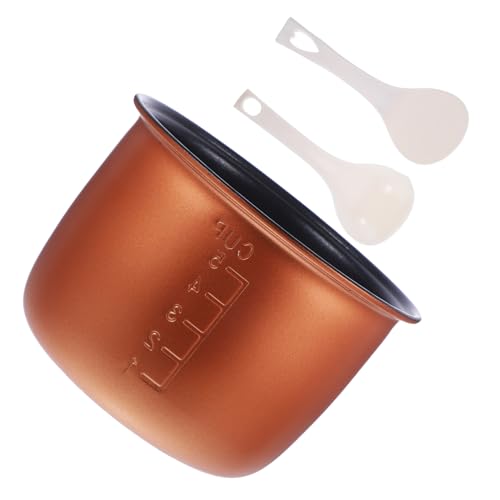 Hohopeti Antihaftbeschichteter Innentopf für Reiskocher mit Wärmeleitung Kompakt und Langlebig Universeller Ersatzbehälter für Haushalts und Multikocher Hohopeti Antihaftbeschichteter Innentopf für Reiskocher mit Wärmeleitung Kompakt und Langlebig Universeller Ersatzbehälter für Haushalts und Multikocher von Hohopeti