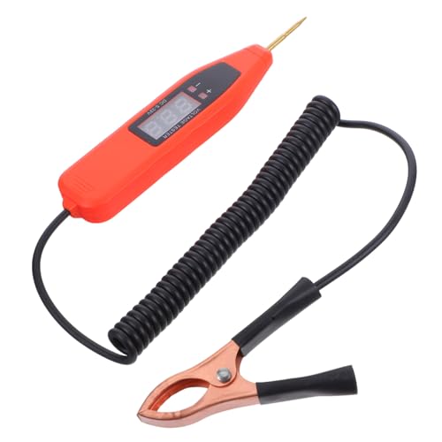 Hohopeti Auto Circuit Tester Pen mit Anzeige Präziser Elektrischer Spannungsprüfer für Auto und Lkw Multifunktionales Werkzeug für Fehler Durchgangstests Einsetzbar für Fahrzeugwartung und von Hohopeti