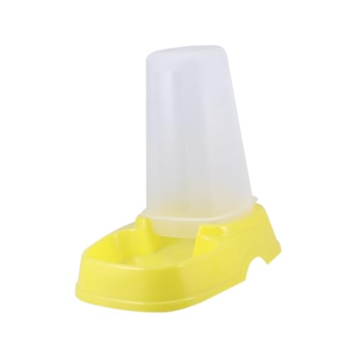 Hohopeti Automatischer Futtereimer Haustier Hunde Automatische Katzenfutterautomatin Klein Futterspender Fütterung Futterautomat Für Katzen Gelb Hohopeti Automatischer Futtereimer Haustier Hunde Automatische Katzenfutterautomatin Klein Futterspender Fütterung Futterautomat Für Katzen Gelb von Hohopeti