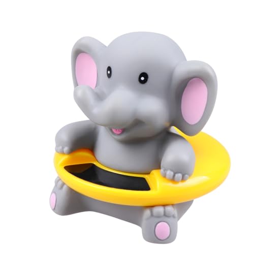 Hohopeti Badethermometer für Cartoon Elefant Wasserthermometer für Badewanne und Pool Digitales Temperaturmessgerät für Badewasser Sicher und Lustig Schwimmend und Zufällige von Hohopeti