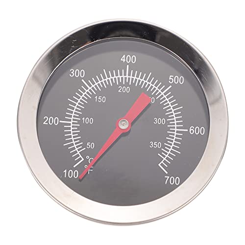 Hohopeti Bimetall Bbq Ofenthermometer Haushaltsbackthermometer für Grill und Backofen Präzise Temperaturanzeige Kompakt Zuverlässig für Sicheres Kochen und Backen von Hohopeti