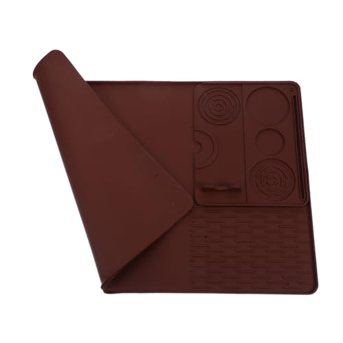 Hohopeti Coffee machine pad powder press pad Abtropfmatte aus Silikon für Geschirr Tampermatte für Espressomaschine Espresso-Stampfmatte Kieselgel Kaffee von Hohopeti