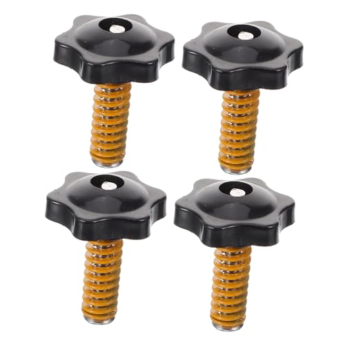 Hohopeti Drucker Heatbed Leveling Kit mit Gelber Feder Kompatibel für Ender Druckbett Einfach Installierbare Nivelliermutter und Schrauben für Stabile Plattform DIY Upgrade Zubehör von Hohopeti