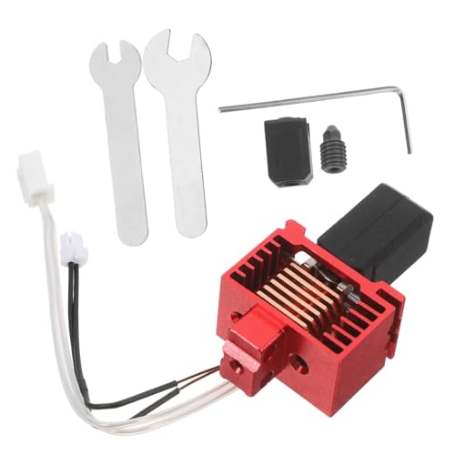 Hohopeti Drucker Hotend Kit Upgrade Vollmetall Hotend mit Abnehmbarer Gehärteter Stahl düse Hochpräzise Extruder Düse für Labs Serie Drucker Zubehör von Hohopeti