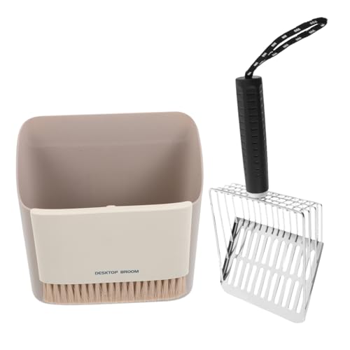 Hohopeti Edelstahl Katzentoiletten Schaufel mit Ergonomischem Griff und Abnehmbarem Halter Vielseitiger Katzenstreu Sieb Löffel für Katzenstreu Sand Erde Platzsparendes Leicht zu Hohopeti Edelstahl Katzentoiletten Schaufel mit Ergonomischem Griff und Abnehmbarem Halter Vielseitiger Katzenstreu Sieb Löffel für Katzenstreu Sand Erde Platzsparendes Leicht zu von Hohopeti
