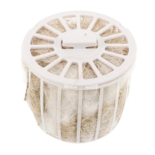 Hohopeti Einstreu für Vogelnester Jute Material natürlich Nistunterlagen für Hühnerstall Vogelnestfolie Nistplatz Vogelnestfüller Haustier - Sittich Nester Baumwolle Kaffee von Hohopeti