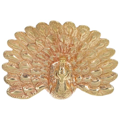 Hohopeti Eleganter Möbelgriff aus Messing mit Pfau motiv Dekorativer Schubladengriff Langlebiger und Robuster Knauf für Schränke Kommoden Nachttische und Küchenschränke Goldfarben Hohopeti Eleganter Möbelgriff aus Messing mit Pfau motiv Dekorativer Schubladengriff Langlebiger und Robuster Knauf für Schränke Kommoden Nachttische und Küchenschränke Goldfarben von Hohopeti