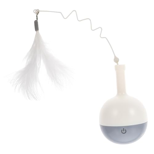 Hohopeti Elektrisches Katzenspielzeug Tumbler Interaktiver Futterball aus Sicherem Kunststoff Langlebig Spielerisch gegen Möbelzerstörung für Kätzchen und Hauskatzen Geeignet Hohopeti Elektrisches Katzenspielzeug Tumbler Interaktiver Futterball aus Sicherem Kunststoff Langlebig Spielerisch gegen Möbelzerstörung für Kätzchen und Hauskatzen Geeignet von Hohopeti