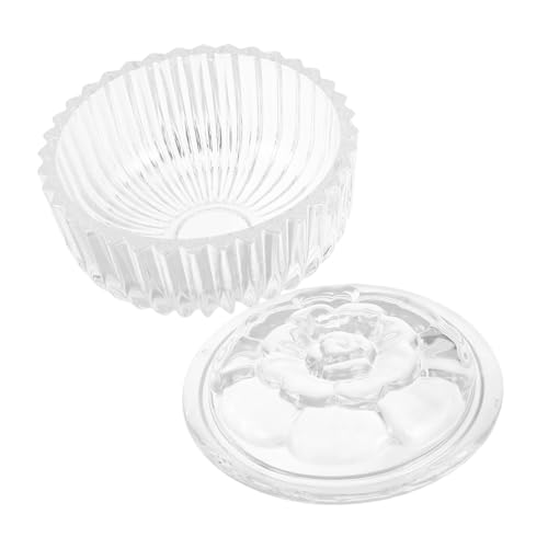 Hohopeti Europäisches Rundes Glasaufbewahrungsglas mit Luftdichtem Deckel Dekoratives Mehrzweckglas für Büro Küche Hochzeit Süßigkeiten Kaffee Tee und Snacks Hohopeti Europäisches Rundes Glasaufbewahrungsglas mit Luftdichtem Deckel Dekoratives Mehrzweckglas für Büro Küche Hochzeit Süßigkeiten Kaffee Tee und Snacks von Hohopeti