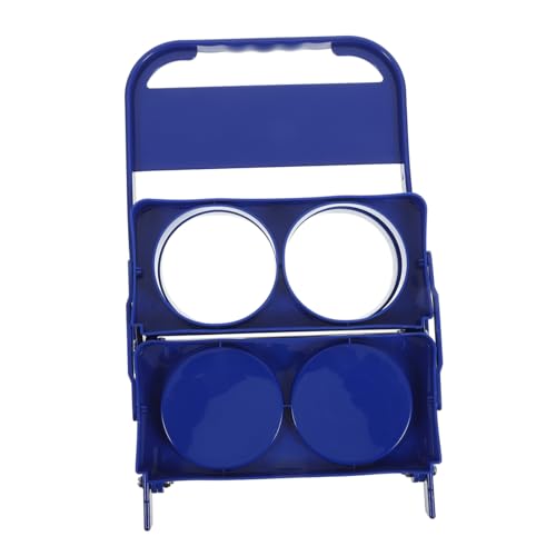 Hohopeti Faltbarer Bierflaschenkorb mit Stabilem Griff Robuster Flaschenhalter für Flaschen Praktischer Bierträger für Bar und Outdoor Langlebiger und Handlicher Getränkekorb als von Hohopeti