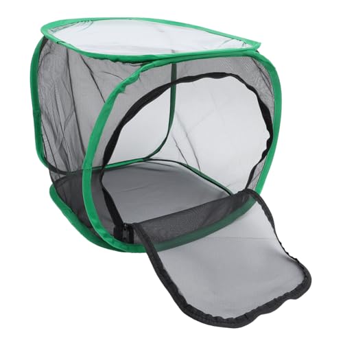 Hohopeti Faltbarer Insektenkäfig mit Netzhülle für Schmetterlinge und Pflanzen Atmungsaktiv Leichter Beobachtungskäfig für Tragbar und Platzsparend für Forschung und Naturstudien zu Hause Hohopeti Faltbarer Insektenkäfig mit Netzhülle für Schmetterlinge und Pflanzen Atmungsaktiv Leichter Beobachtungskäfig für Tragbar und Platzsparend für Forschung und Naturstudien zu Hause von Hohopeti