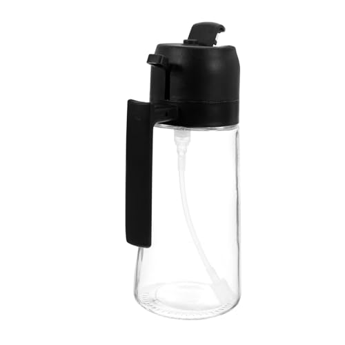 Hohopeti Glas Ölspenderflasche mit Sprüh Ausgießfunktion Küchenölbehälter und Sojasaucenbehälter Großes Fassungsvermögen Schwarz Vielseitiger Öl Sauce dispenser für Haushalt und Hohopeti Glas Ölspenderflasche mit Sprüh Ausgießfunktion Küchenölbehälter und Sojasaucenbehälter Großes Fassungsvermögen Schwarz Vielseitiger Öl Sauce dispenser für Haushalt und von Hohopeti