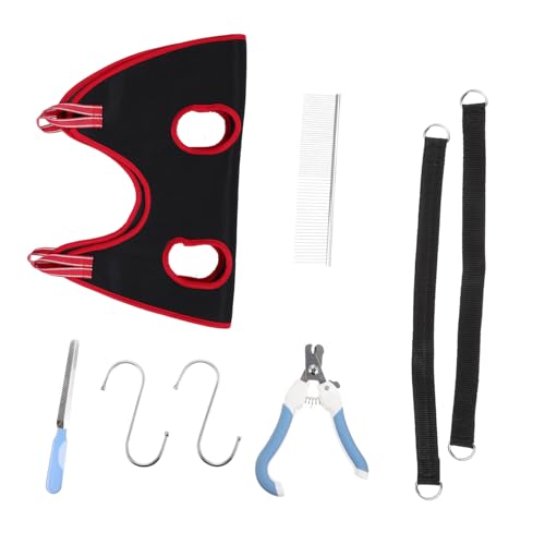 Hohopeti Hängematte für Katzen und Hunde Professionelle Pflegehilfe zur Nagelpflege Ergonomisches Design Einfache Installation und Strapazierfähig für Kleine und Mittelgroße Haustiere Hohopeti Hängematte für Katzen und Hunde Professionelle Pflegehilfe zur Nagelpflege Ergonomisches Design Einfache Installation und Strapazierfähig für Kleine und Mittelgroße Haustiere von Hohopeti