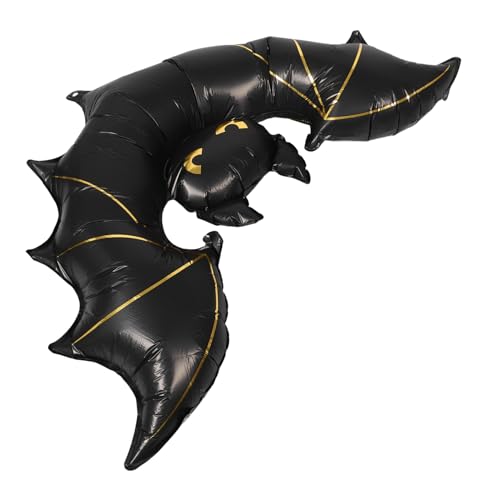 Hohopeti Halloween Riesige Aufblasbare Fledermaus Deko Matte Folienballon für Halloween Party Draußen Fenster Spukhaus Requisiten Vielseitig Einsetzbar Hohopeti Halloween Riesige Aufblasbare Fledermaus Deko Matte Folienballon für Halloween Party Draußen Fenster Spukhaus Requisiten Vielseitig Einsetzbar von Hohopeti