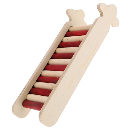 Hohopeti Hamster Kletterleiter aus Hochwertigem Multifunktionales und Dekorative Leiter für Käfig Sicher und Langlebig Geeignet für Kleine Nagetiere Wie Hamster und Chinchilla von Hohopeti
