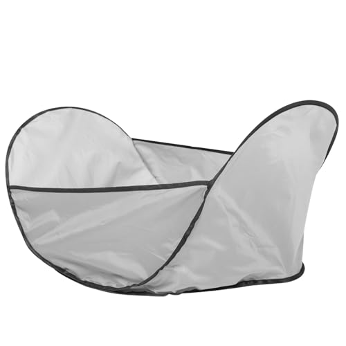 Hohopeti Haustier Fellpflege Umhang Faltbar mit Großem Fassungsvermögen Komfortabler Hund Katze Schermantel zum Auffangen von Schnittfell Praktischer und Weicher Haustier Scher Umhang für von Hohopeti