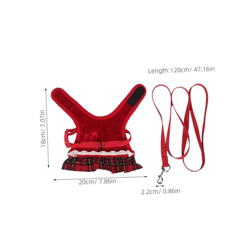 Hohopeti Haustierleine Cartoon-häschen-Geschirr-kit Hasenversorgungen Häschenkleidung Für Kaninchen Hasenleinen Katzengeschirr Kaninchengurt Leine Hasengeschirr Hasen-Accessoires Polyester Hohopeti Haustierleine Cartoon-häschen-Geschirr-kit Hasenversorgungen Häschenkleidung Für Kaninchen Hasenleinen Katzengeschirr Kaninchengurt Leine Hasengeschirr Hasen-Accessoires Polyester von Hohopeti