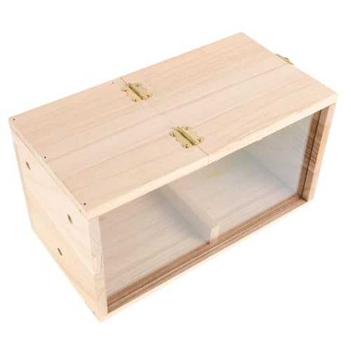 Hohopeti Holz Nistkasten für Papageien und Kleine Vögel Transparente Brutbox mit Sichtfenster Geeignet für Käfige und Garten Pflegeleicht Dekorativ für Wellensittiche Nymphensittiche Hohopeti Holz Nistkasten für Papageien und Kleine Vögel Transparente Brutbox mit Sichtfenster Geeignet für Käfige und Garten Pflegeleicht Dekorativ für Wellensittiche Nymphensittiche von Hohopeti