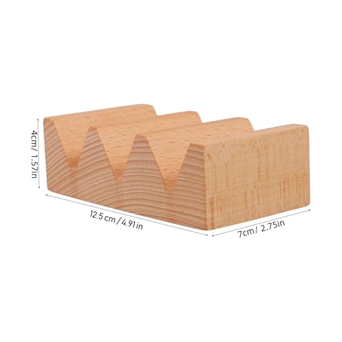 Hohopeti Holz Sushi Halter Sashimi Ständer Multifunktionaler Japanischer Sushi Roll Holder Servierständer für Restaurant und Zuhause von Hohopeti