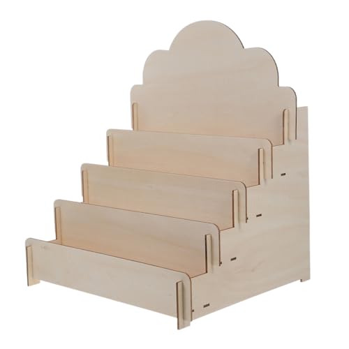 Hohopeti Holz displayständer mit Treppenaufbau Stabiles Multifunktionales Aufsteller regal für Grußkarten Poster und Kosmetik Kompakt für Büro Laden und Marktveranstaltungen Platzsparend Hohopeti Holz displayständer mit Treppenaufbau Stabiles Multifunktionales Aufsteller regal für Grußkarten Poster und Kosmetik Kompakt für Büro Laden und Marktveranstaltungen Platzsparend von Hohopeti