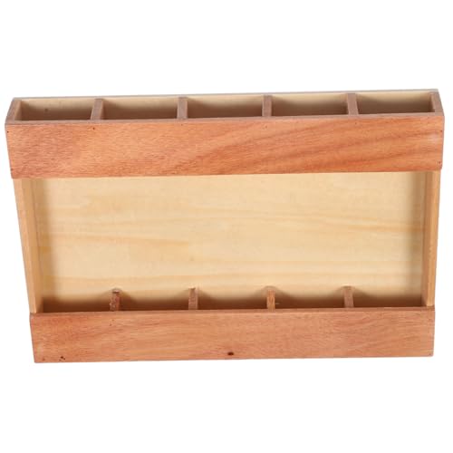 Hohopeti Holz-strohhalm-organizer mit Doppel-klebestreifen Schlankes Mehrfach-fach für Küchenzeile Robustes Aufbewahrungsregal für Strohhalme für Schränke Kaffeebars und Gastronomie Hohopeti Holz-strohhalm-organizer mit Doppel-klebestreifen Schlankes Mehrfach-fach für Küchenzeile Robustes Aufbewahrungsregal für Strohhalme für Schränke Kaffeebars und Gastronomie von Hohopeti