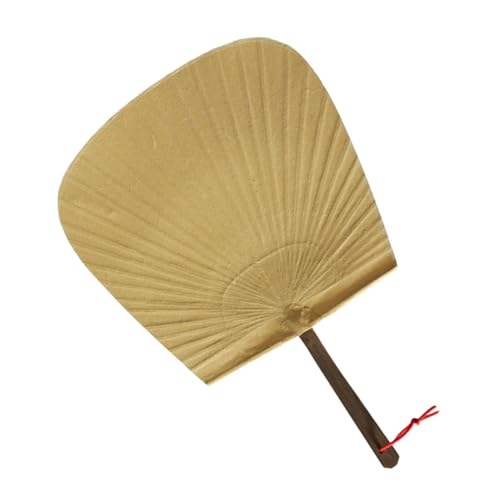 Hohopeti Japanischer Traditioneller Fächer aus Natürlichem Bambus und Hochwertigem Papier Handgefertigt Klassische Runde Form Vielseitig für Alltag Dekoration und Retro Japanisches Hohopeti Japanischer Traditioneller Fächer aus Natürlichem Bambus und Hochwertigem Papier Handgefertigt Klassische Runde Form Vielseitig für Alltag Dekoration und Retro Japanisches von Hohopeti