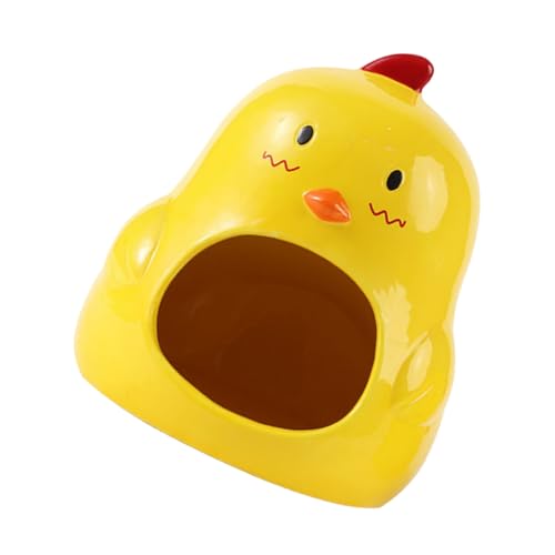 Hohopeti Keramik Hamsternest Kleintier Versteck Chick Design Sicheres Schlafnest für Hamster Igel und Meerschweinchen Geeignet Robust und Leicht zu Reinigen Hohopeti Keramik Hamsternest Kleintier Versteck Chick Design Sicheres Schlafnest für Hamster Igel und Meerschweinchen Geeignet Robust und Leicht zu Reinigen von Hohopeti