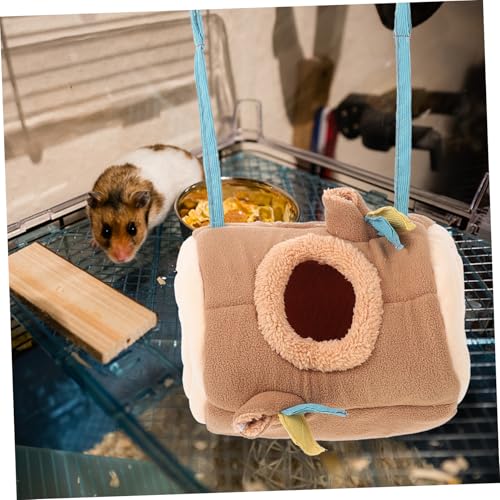 Hohopeti Kleintier Schlafnest Warmes Baumwollbett für Kleine Haustiere Wie Hamster Meerschweinchen und Flughörnchen Tragbares Winter Hängestamm Nest für Garten und Innenbereich Hohopeti Kleintier Schlafnest Warmes Baumwollbett für Kleine Haustiere Wie Hamster Meerschweinchen und Flughörnchen Tragbares Winter Hängestamm Nest für Garten und Innenbereich von Hohopeti