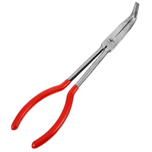 Hohopeti Lange Tiegelzange mit Griff Ergonomisch Geformt Hitzebeständig und Korrosionsresistent für Gold und Metallschmelzen im Labor und Schmuckherstellung Hohopeti Lange Tiegelzange mit Griff Ergonomisch Geformt Hitzebeständig und Korrosionsresistent für Gold und Metallschmelzen im Labor und Schmuckherstellung von Hohopeti