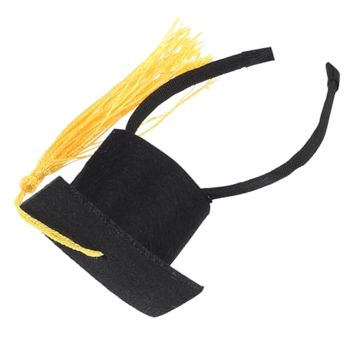 Hohopeti Lustige Haustier Doktorhut mit Quaste Elastisches Abschlusskappe Stirnband für Katzen und Hunde Weiches Komfortables Tierkostüm Partyzubehör Hohopeti Lustige Haustier Doktorhut mit Quaste Elastisches Abschlusskappe Stirnband für Katzen und Hunde Weiches Komfortables Tierkostüm Partyzubehör von Hohopeti