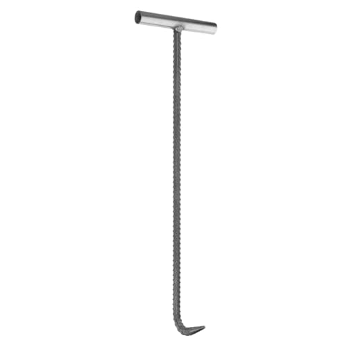 Hohopeti Manhole Lid Lifter Stahlhaken mit Gewindestruktur Hohe Belastbarkeit Korrosionsbeständig Ergonomischer Griff für Kanaldeckel Abdeckungen Hebewerkzeug Hohopeti Manhole Lid Lifter Stahlhaken mit Gewindestruktur Hohe Belastbarkeit Korrosionsbeständig Ergonomischer Griff für Kanaldeckel Abdeckungen Hebewerkzeug von Hohopeti