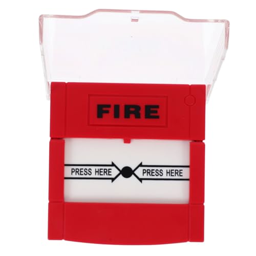 Hohopeti Manueller Feueralarmknopf mit Rücksetzfunktion Schneller Notrufschalter für Unternehmen Einfache Installation Effektiver Notfallalarm Roter Sicherheits alarmknopf Hohopeti Manueller Feueralarmknopf mit Rücksetzfunktion Schneller Notrufschalter für Unternehmen Einfache Installation Effektiver Notfallalarm Roter Sicherheits alarmknopf von Hohopeti