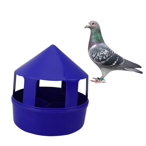 Hohopeti Mehrzweck Tauben Futterspender mit Abdeckung Fächer Futterstation aus Langlebigem Geruchsneutralem PP Material Staubgeschützt und Leicht zu Reinigen Geeignet für Kleine Vögel Wie Hohopeti Mehrzweck Tauben Futterspender mit Abdeckung Fächer Futterstation aus Langlebigem Geruchsneutralem PP Material Staubgeschützt und Leicht zu Reinigen Geeignet für Kleine Vögel Wie von Hohopeti
