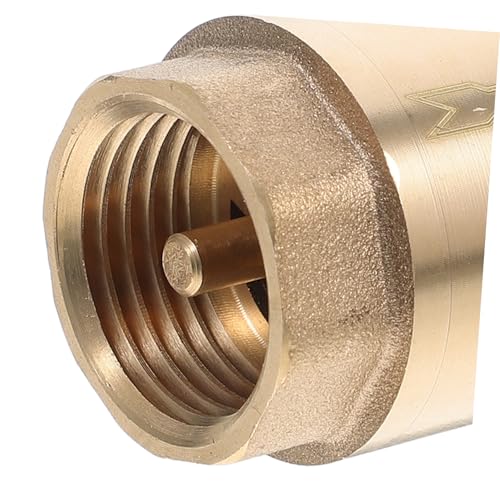 Hohopeti Messing Rückschlagventil Rückflussverhinderer mit Verstärkter Bauweise für Gartenschlauch und Wasserleitung Hohe Druckbeständigkeit Einsetzbar Verhindert Wasserrückfluss Effizient Hohopeti Messing Rückschlagventil Rückflussverhinderer mit Verstärkter Bauweise für Gartenschlauch und Wasserleitung Hohe Druckbeständigkeit Einsetzbar Verhindert Wasserrückfluss Effizient von Hohopeti