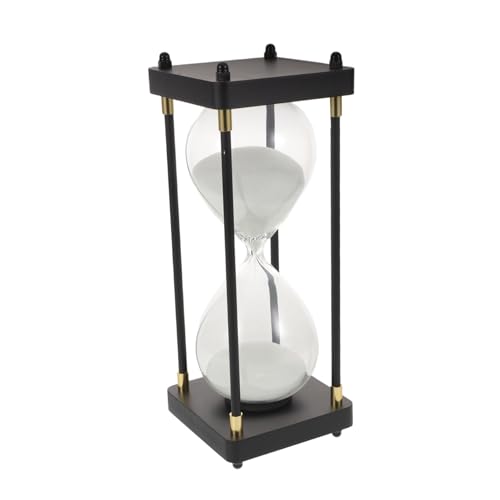 Hohopeti Minuten Sanduhr Timer mit Modernem Design Transparenter Glas Sanduhr mit Holzrahmen Präzises Zeitmanagement für Büro Wohnzimmer Lernräume Dekoratives für Geburtstag und Neujahr Hohopeti Minuten Sanduhr Timer mit Modernem Design Transparenter Glas Sanduhr mit Holzrahmen Präzises Zeitmanagement für Büro Wohnzimmer Lernräume Dekoratives für Geburtstag und Neujahr von Hohopeti